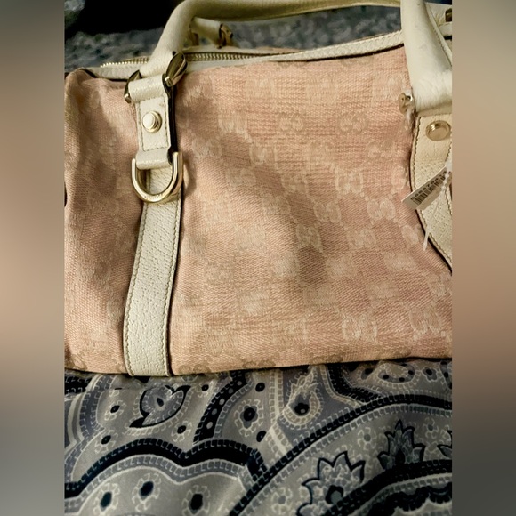 Gucci Boston bag in pink monogram canvas - Picture 3 of 15